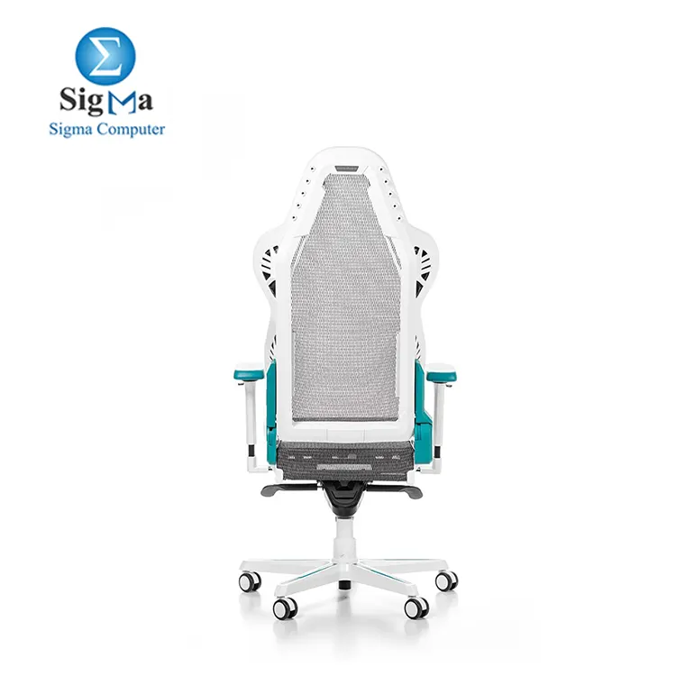 DXRacer AIR Series AIR-R1S-WQ.G-B3 White Cyan Gaming Chair